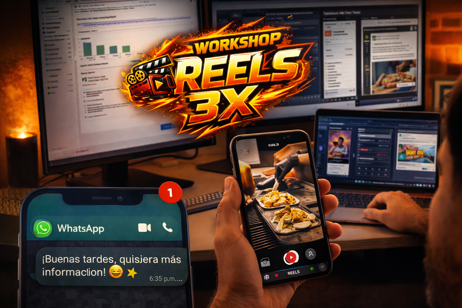 Taller Workshop Reels 3X