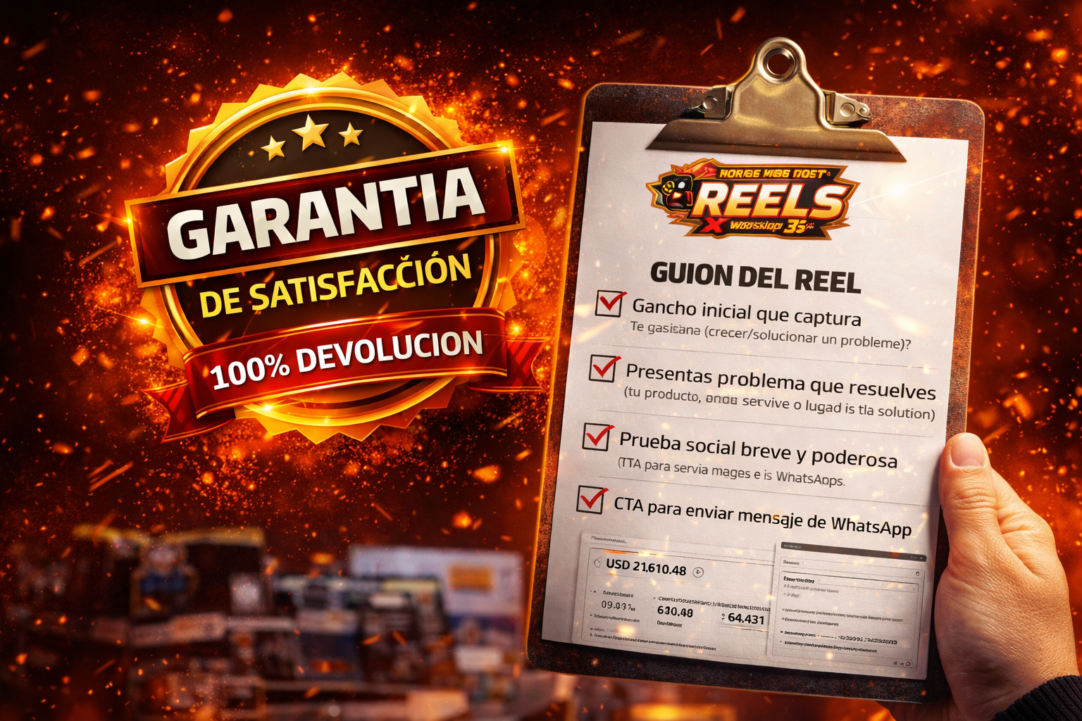 Taller Workshop Reels 3X