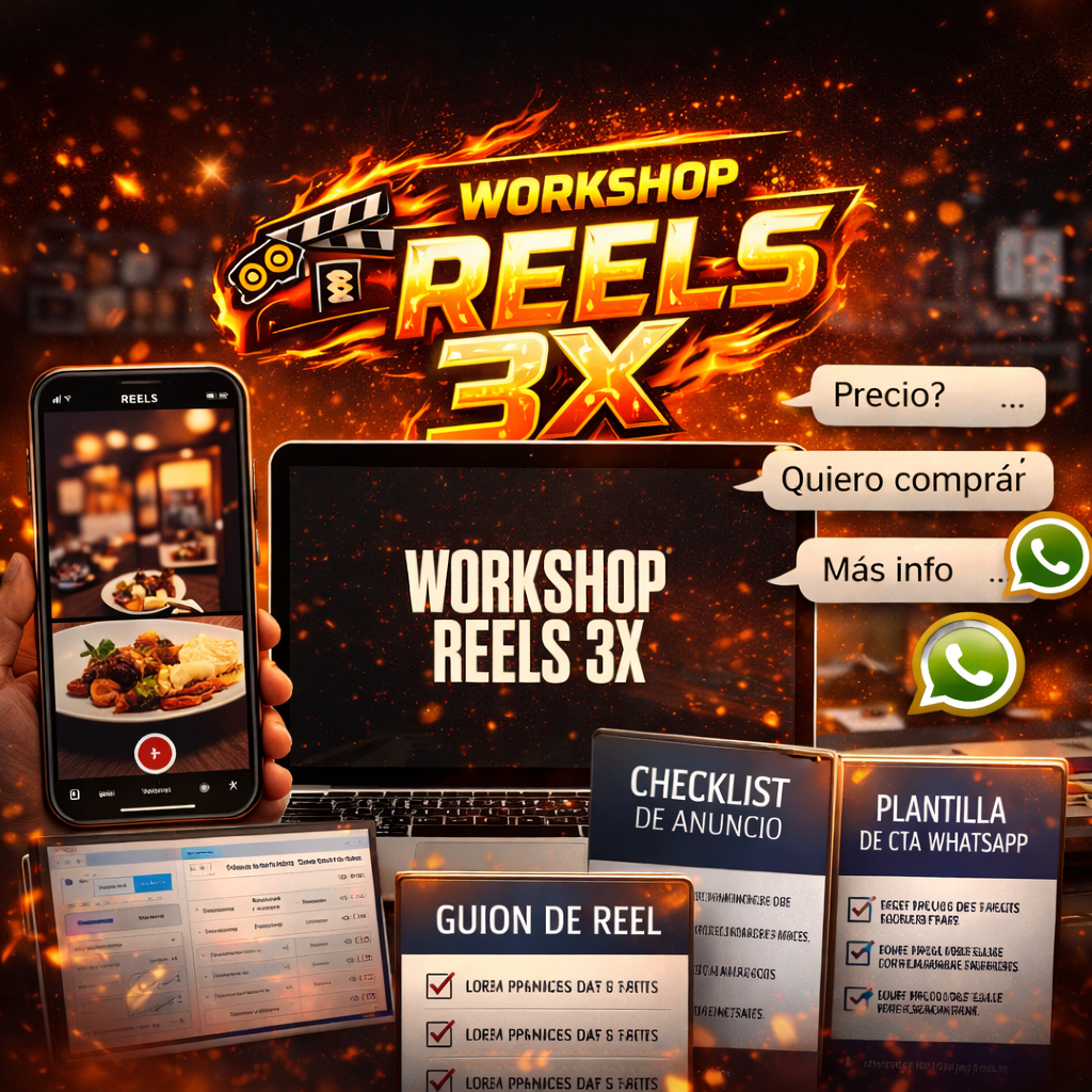 Taller Workshop Reels 3X